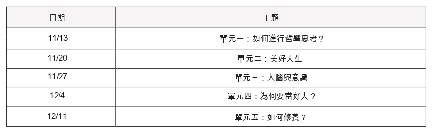 課程大綱