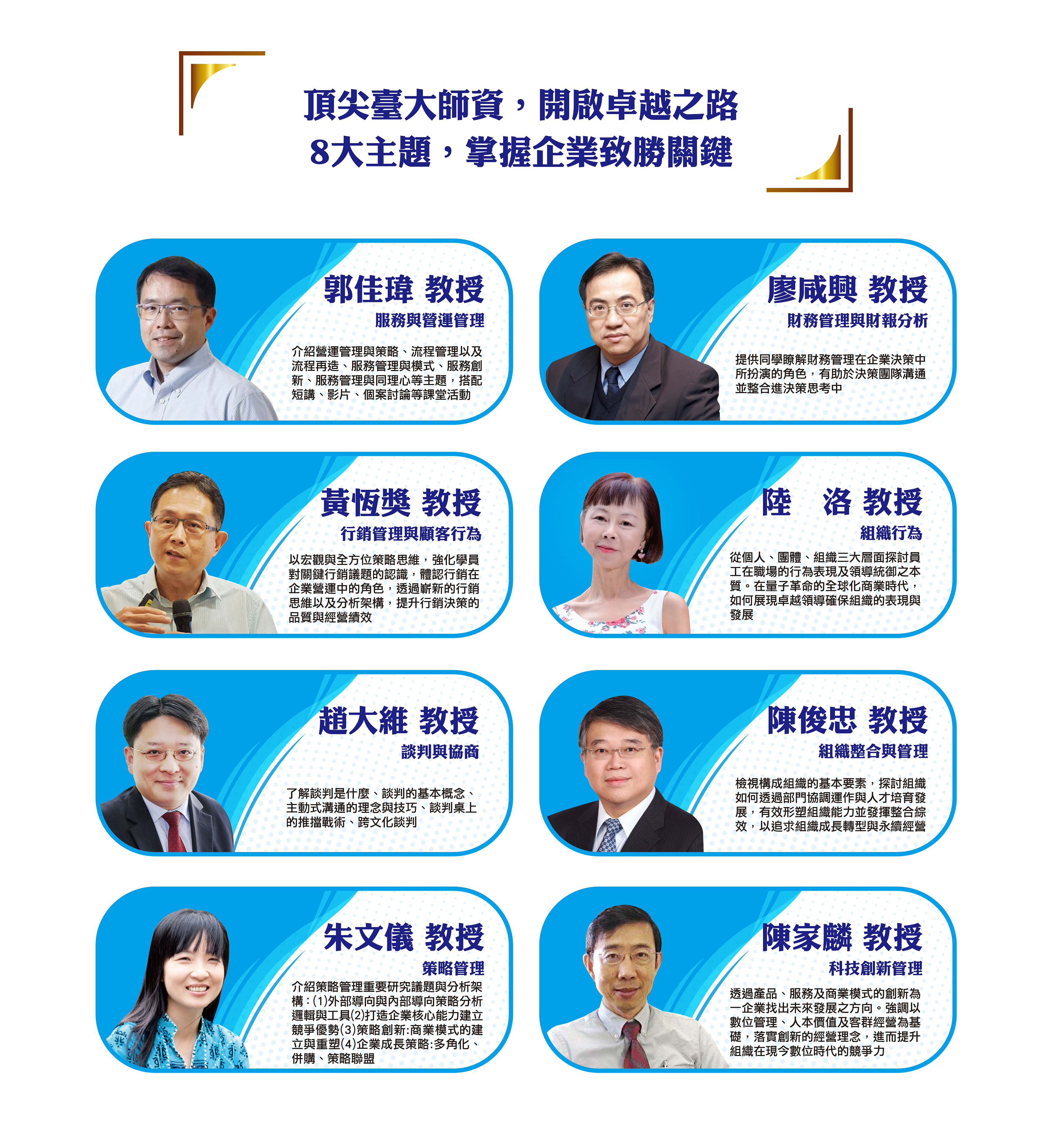 課程師資